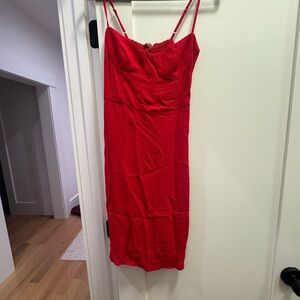 Reformation Red Dress
